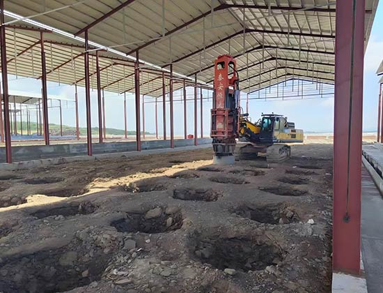 Soft Soil Reinforcement using Rapid Impact Compaction Technology