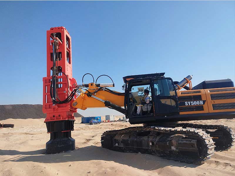 HC150 Rapid Impact Compaction Machine - 150 kJ Hydraulic Impact Compactor