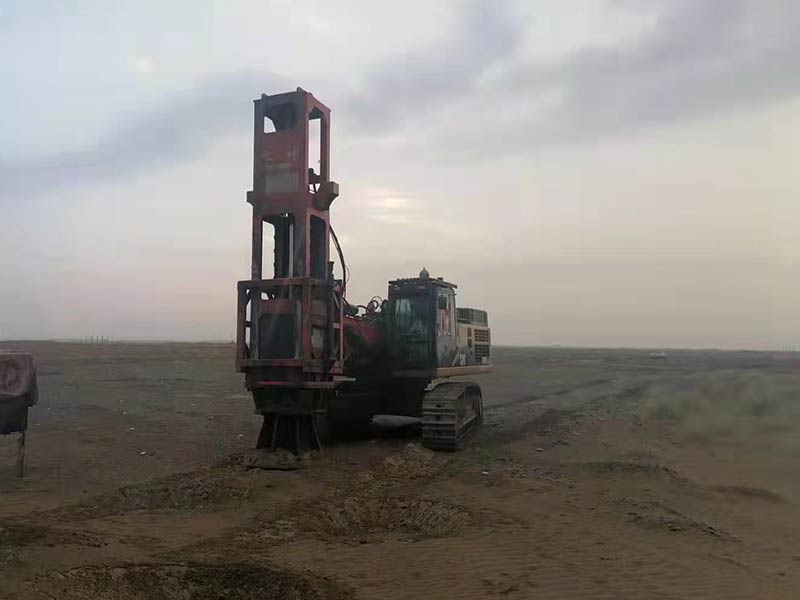 Application of 10 ton rapid impact compaction in Saudi Arabia