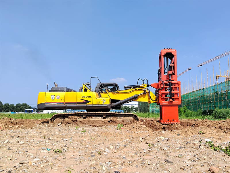 rapid impact compaction machine